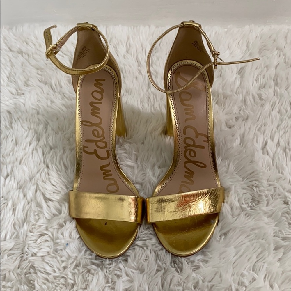 Sam Edelman Gold Sandal